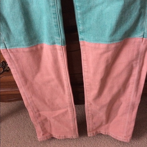 Colour-block MiH jeans - Picture 7 of 7